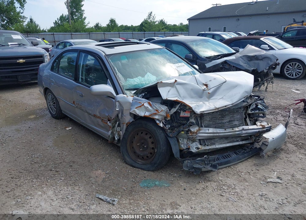 2003 HONDA CIVIC EX VIN: 1HGES26763L032763