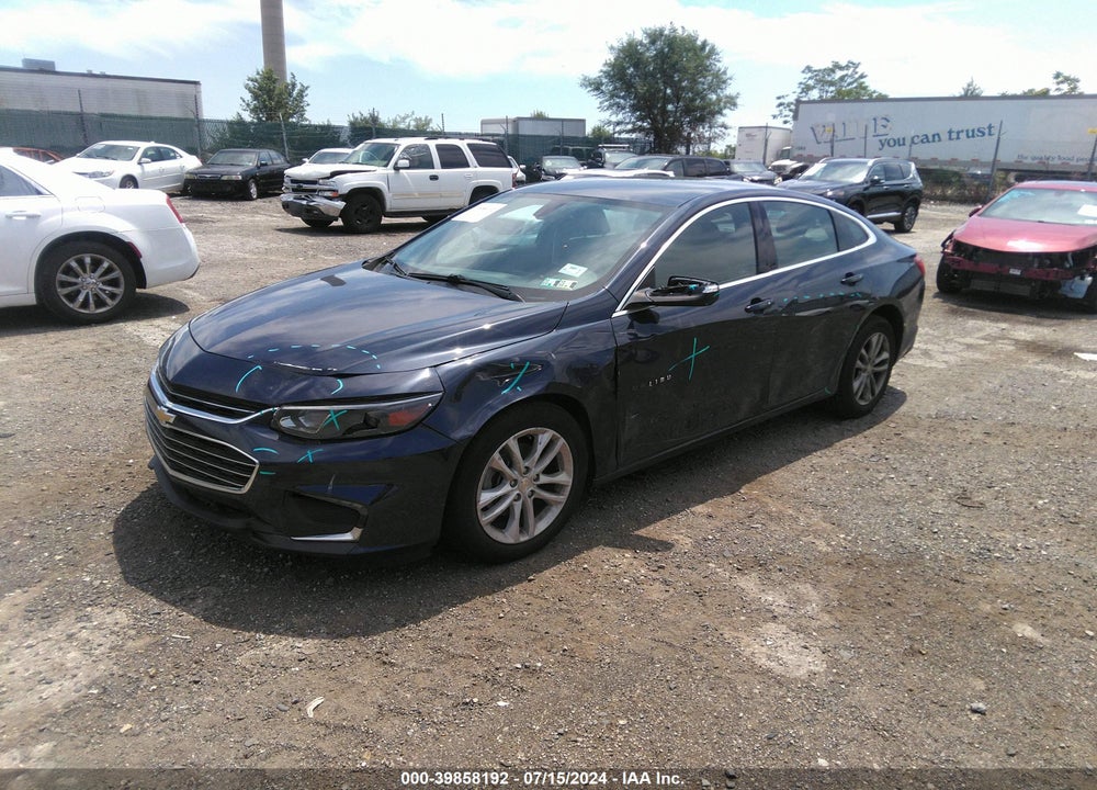 2018 CHEVROLET MALIBU LT VIN: 1G1ZD5ST3JF187774