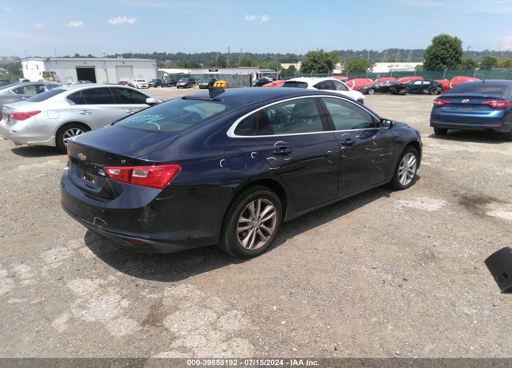 2018 CHEVROLET MALIBU LT VIN: 1G1ZD5ST3JF187774