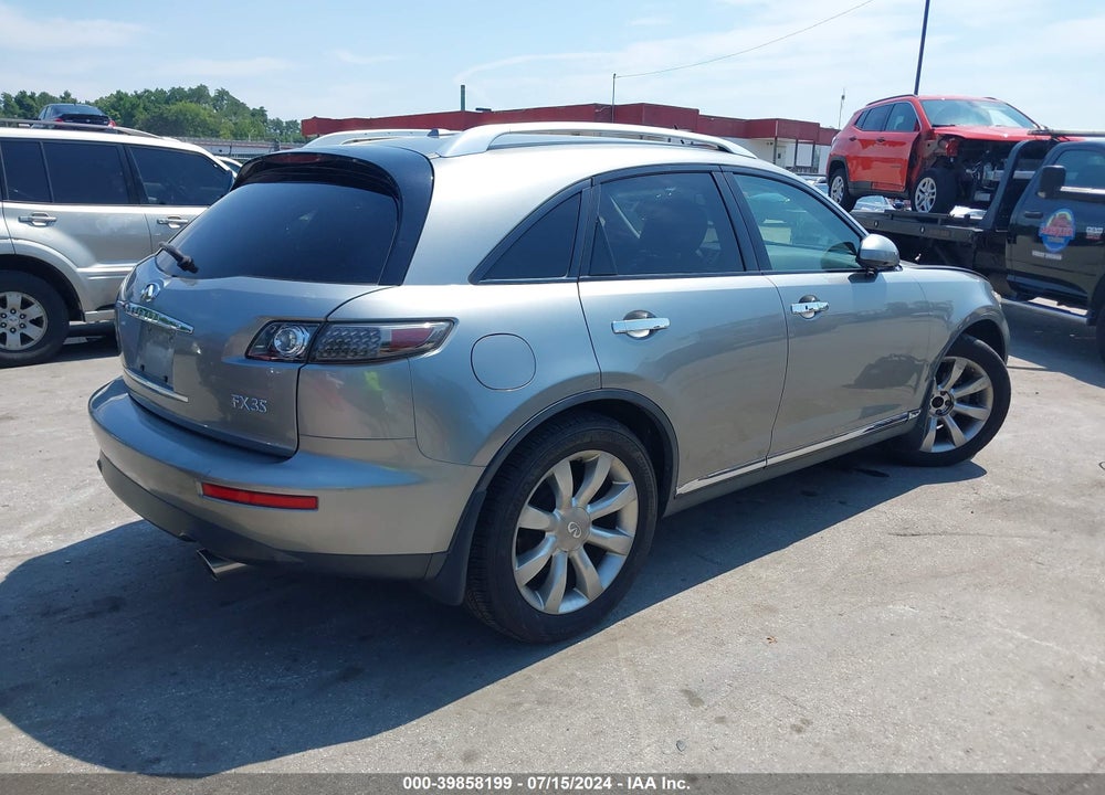 2008 INFINITI FX35 VIN: JNRAS08W58X204268