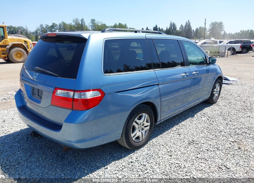 2006 HONDA ODYSSEY EX-L VIN: 5FNRL38736B025602