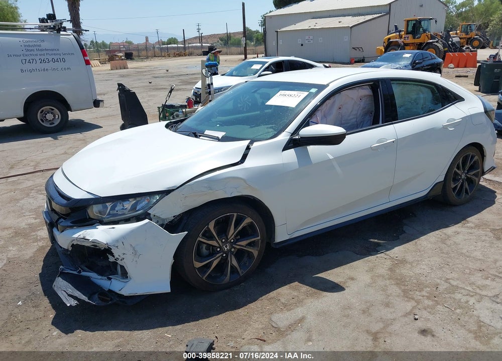 2017 HONDA CIVIC SPORT VIN: SHHFK7H45HU426539