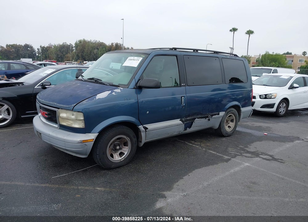 1998 GMC SAFARI SLE VIN: 1GKDM19W3WB525364
