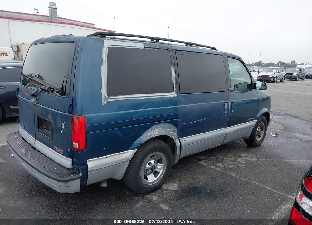 1998 GMC SAFARI SLE VIN: 1GKDM19W3WB525364