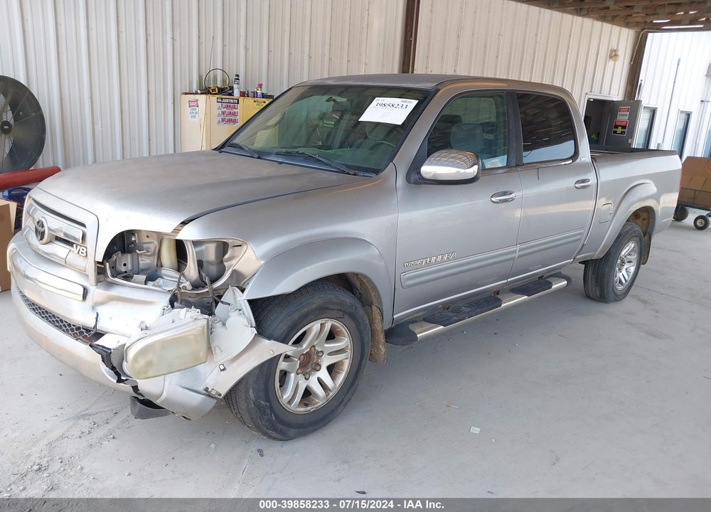 2005 TOYOTA TUNDRA SR5 V8 VIN: 5TBET34195S463480