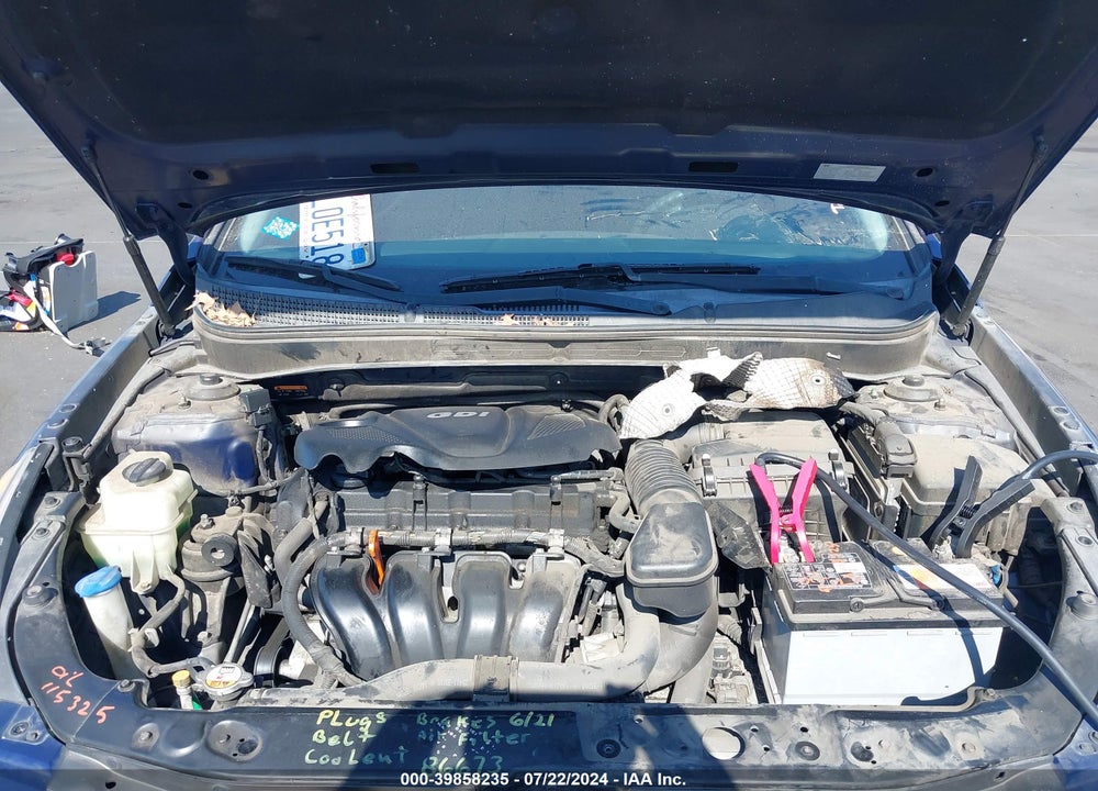 2014 HYUNDAI SONATA GLS VIN: 5NPEB4AC9EH948424