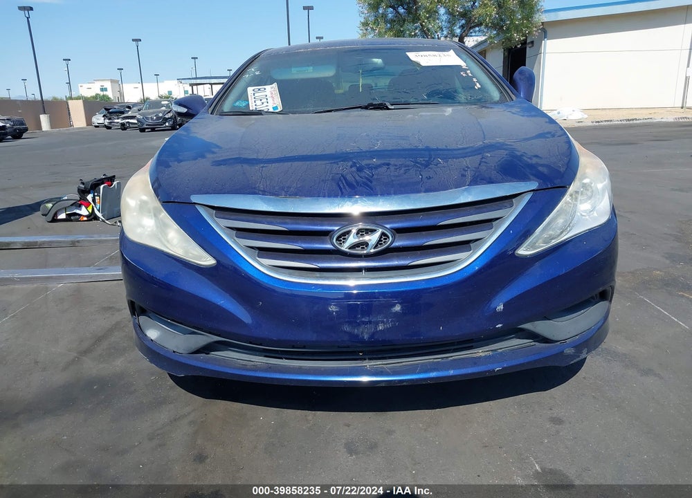 2014 HYUNDAI SONATA GLS VIN: 5NPEB4AC9EH948424