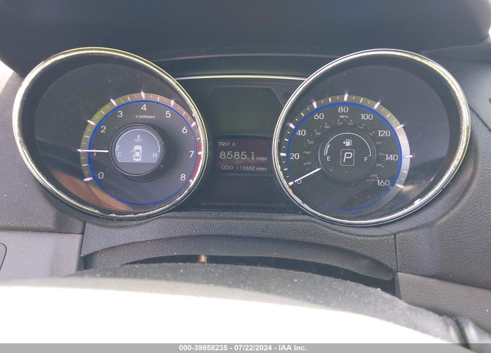 2014 HYUNDAI SONATA GLS VIN: 5NPEB4AC9EH948424