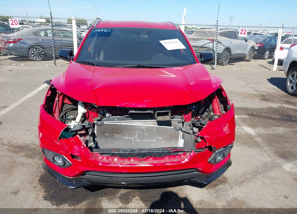 2019 HONDA HR-V SPORT VIN: 3CZRU6H18KG719825