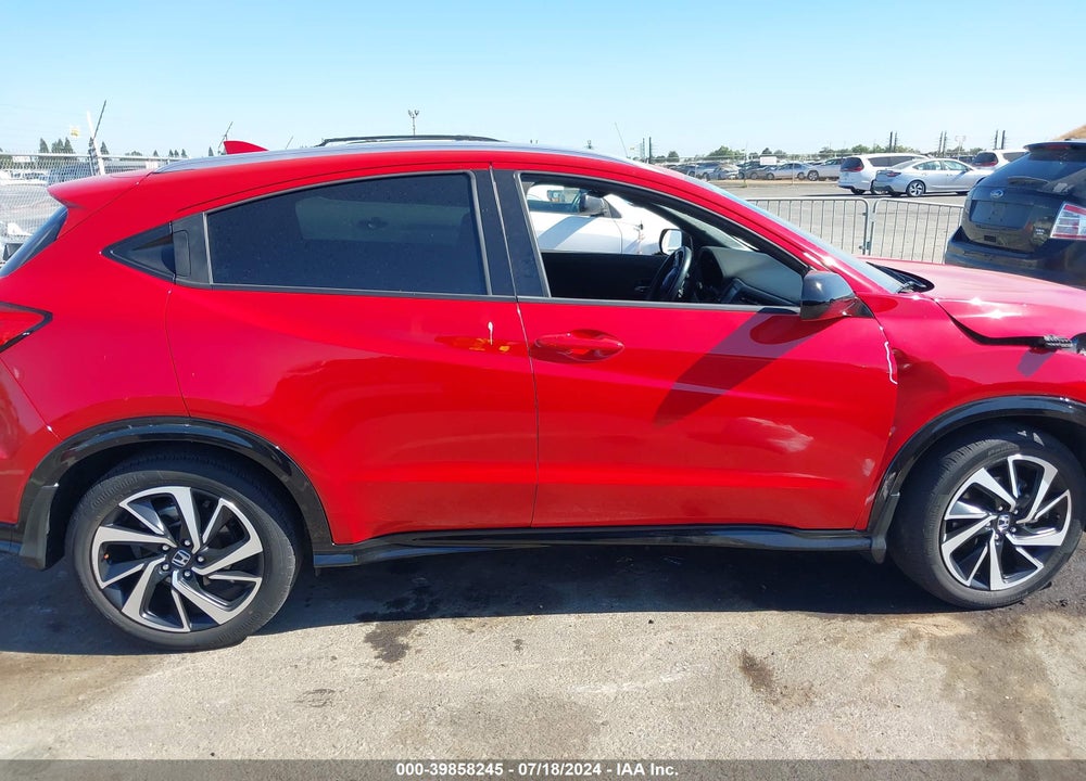 2019 HONDA HR-V SPORT VIN: 3CZRU6H18KG719825