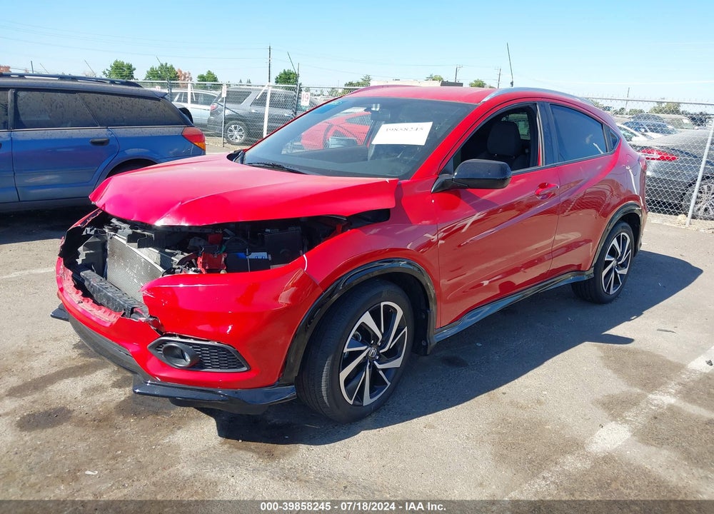 2019 HONDA HR-V SPORT VIN: 3CZRU6H18KG719825