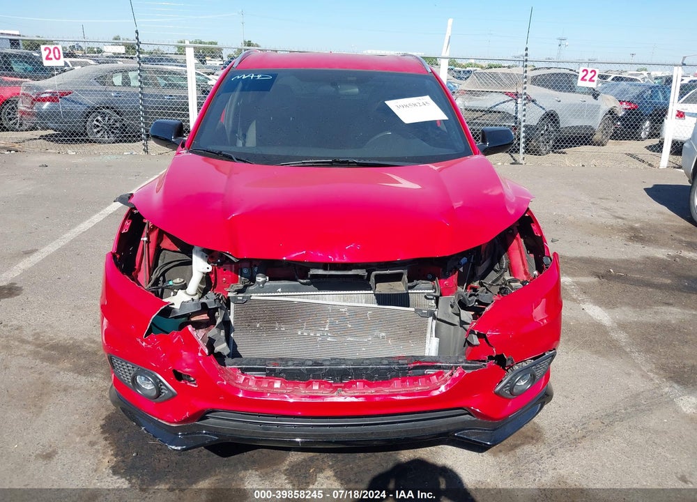 2019 HONDA HR-V SPORT VIN: 3CZRU6H18KG719825