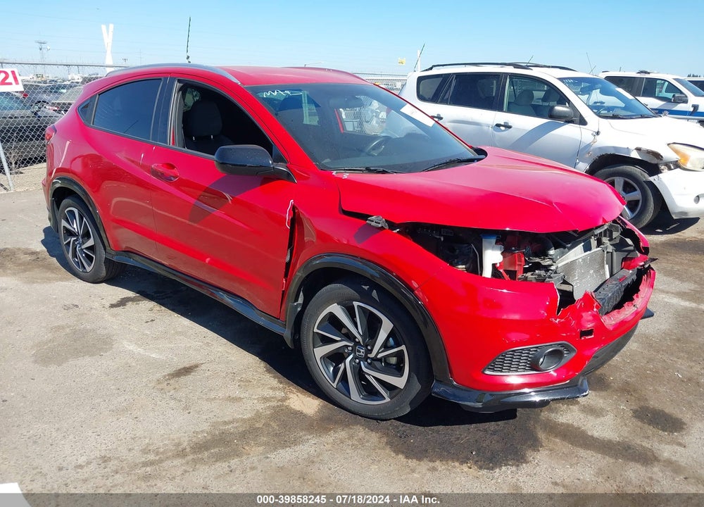 2019 HONDA HR-V SPORT VIN: 3CZRU6H18KG719825