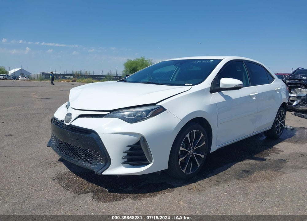 2018 TOYOTA COROLLA SE VIN: 2T1BURHE6JC101956