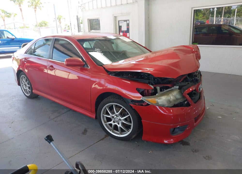 2011 TOYOTA CAMRY SE VIN: 4T1BF3EK3BU145186