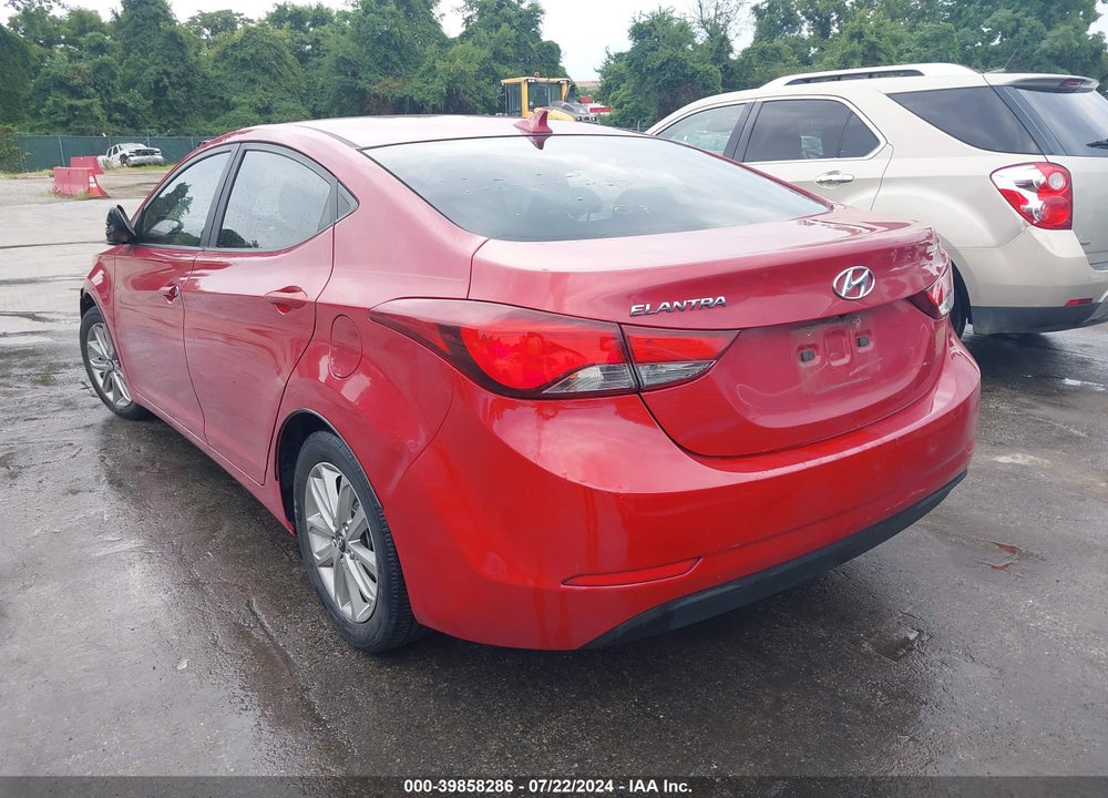 2014 HYUNDAI ELANTRA SE VIN: KMHDH4AE5EU048245