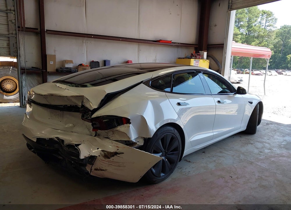 2021 TESLA MODEL S PLAID TRI MOTOR ALL-WHEEL DRIVE VIN: 5YJSA1E63MF452654