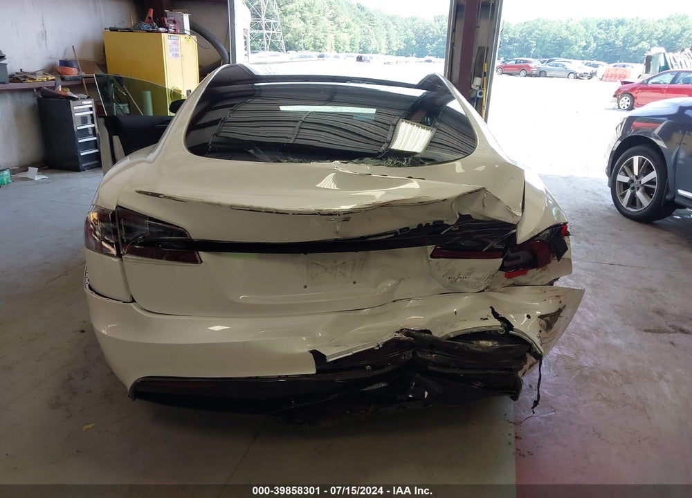 2021 TESLA MODEL S PLAID TRI MOTOR ALL-WHEEL DRIVE VIN: 5YJSA1E63MF452654