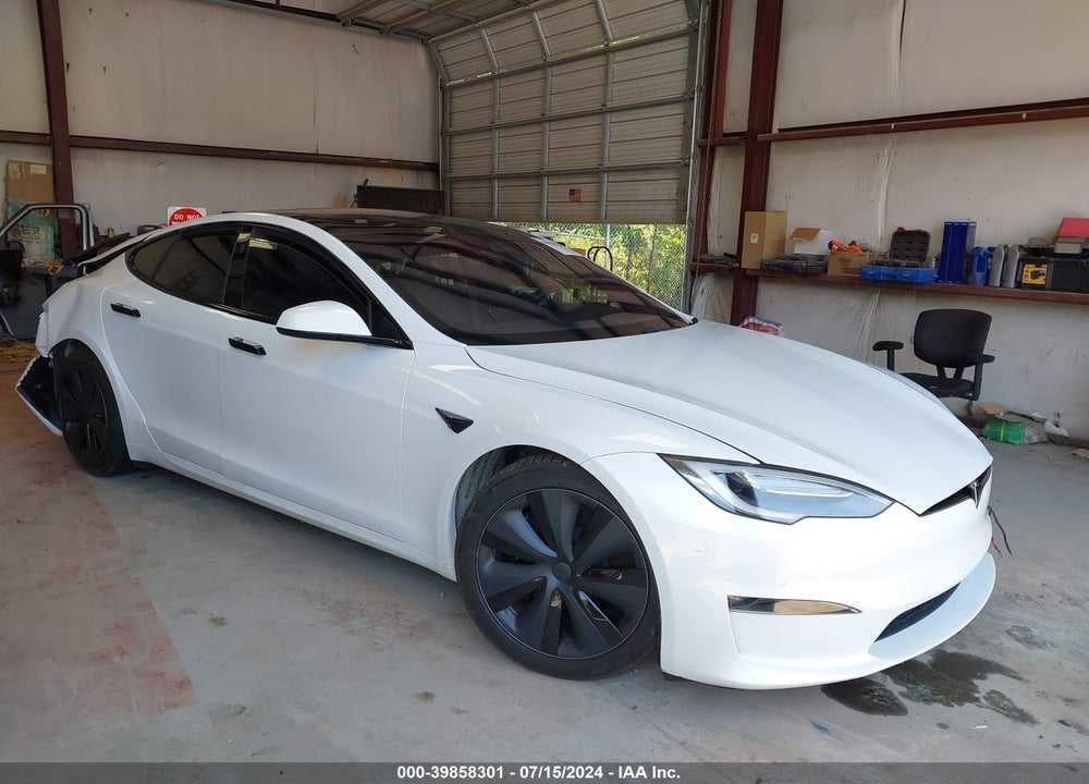 2021 TESLA MODEL S PLAID TRI MOTOR ALL-WHEEL DRIVE VIN: 5YJSA1E63MF452654