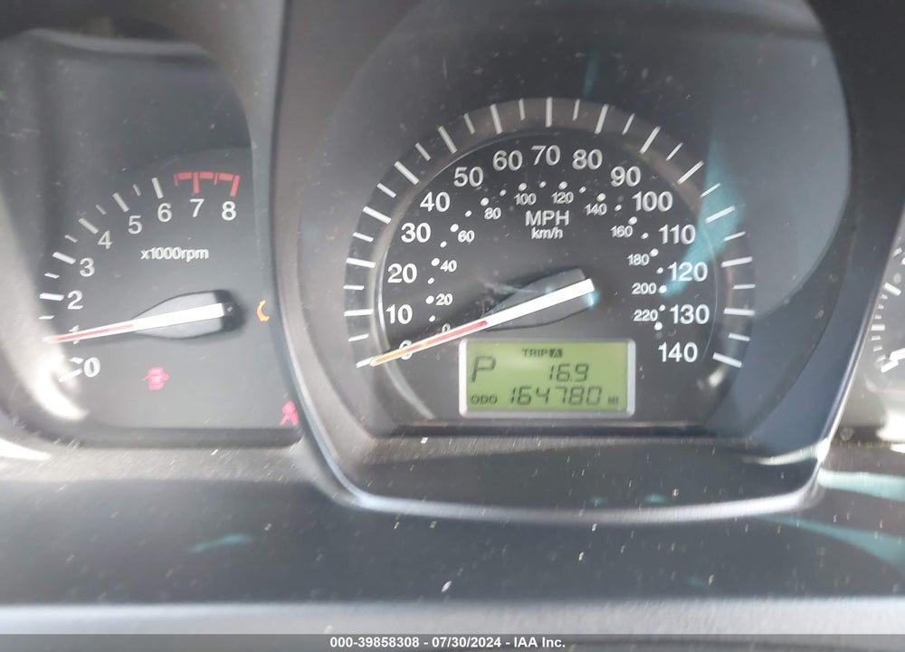 2008 KIA SPECTRA EX VIN: KNAFE121485542639