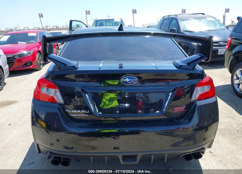 2019 SUBARU WRX STI VIN: JF1VA2R61K9826298