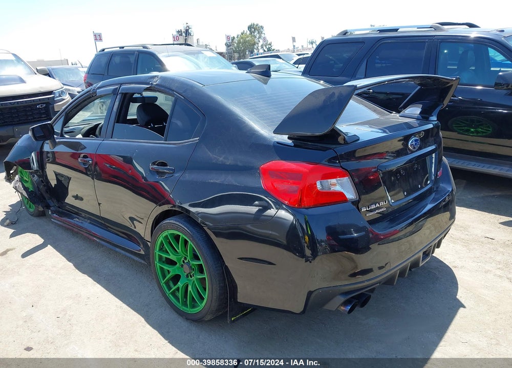 2019 SUBARU WRX STI VIN: JF1VA2R61K9826298