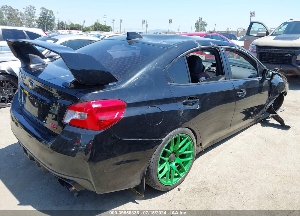 2019 SUBARU WRX STI VIN: JF1VA2R61K9826298