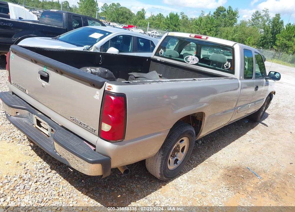 2004 CHEVROLET SILVERADO 1500 LS VIN: 1GCEC19V84E222229