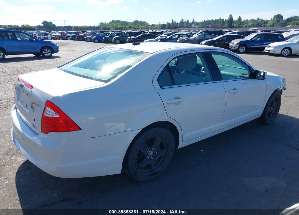 2010 FORD FUSION SE VIN: 3FAHP0HG9AR259528