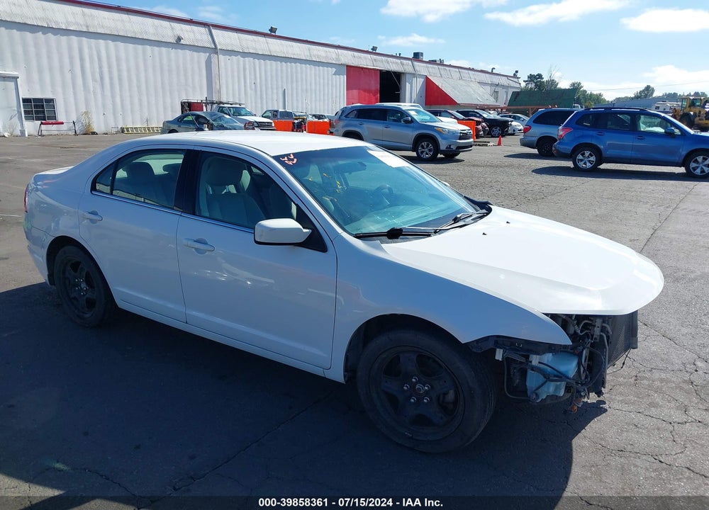 2010 FORD FUSION SE VIN: 3FAHP0HG9AR259528