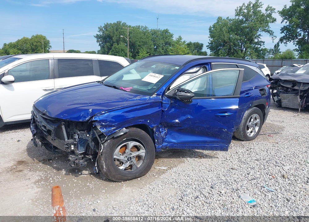 2022 HYUNDAI TUCSON SEL VIN: 5NMJBCAE9NH138539
