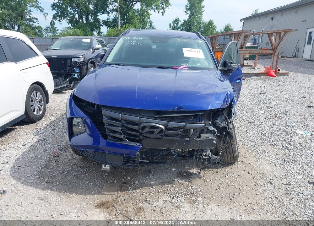 2022 HYUNDAI TUCSON SEL VIN: 5NMJBCAE9NH138539