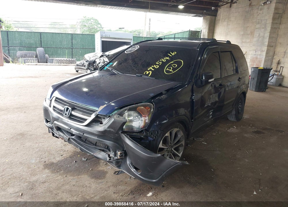 2002 HONDA CR-V EX VIN: SHSRD78882U013428