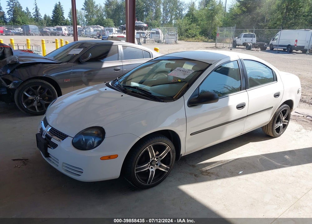 2004 DODGE NEON SE VIN: 1B3ES26C54D636278