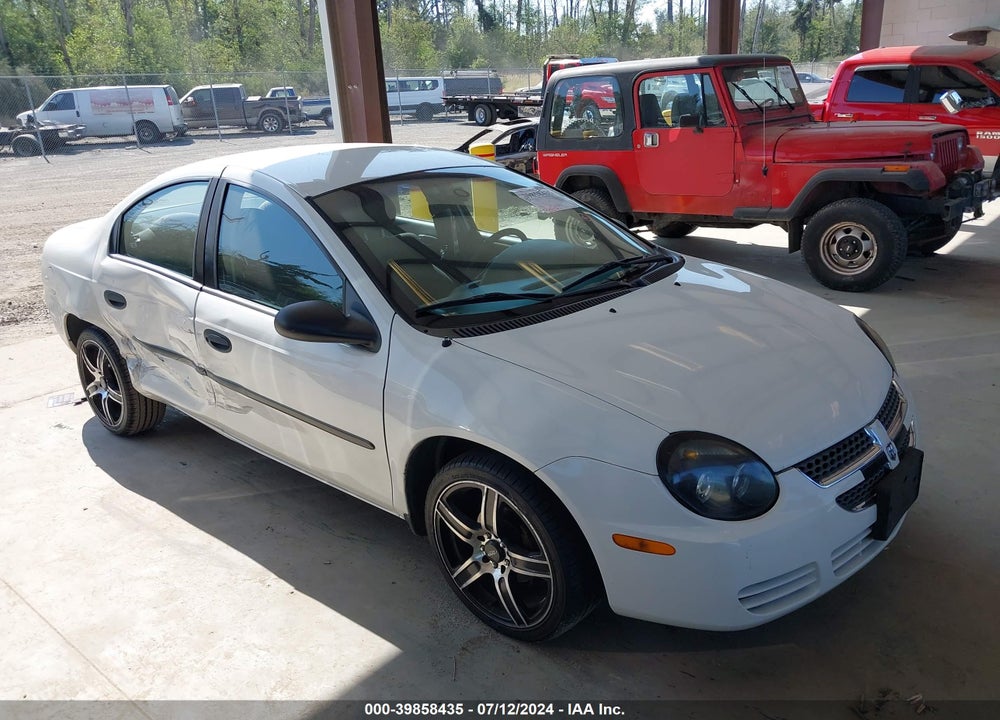 2004 DODGE NEON SE VIN: 1B3ES26C54D636278