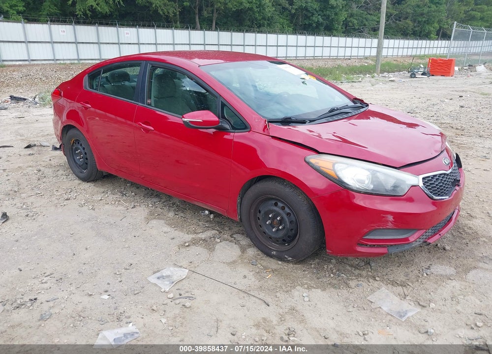 2015 KIA FORTE LX VIN: KNAFX4A64F5402855
