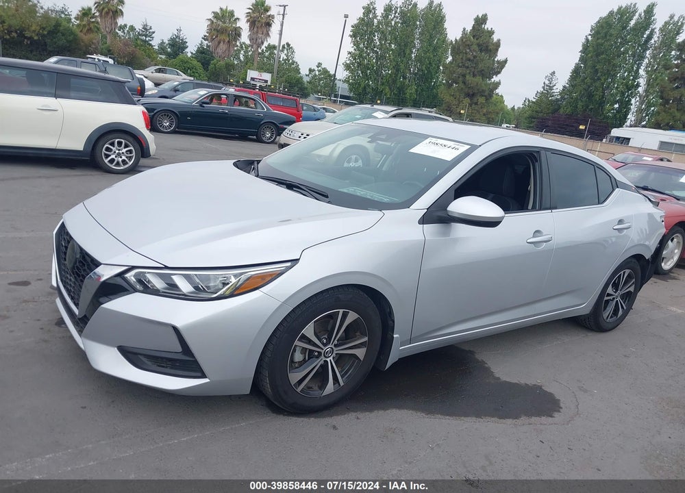 2021 NISSAN SENTRA SV XTRONIC CVT VIN: 3N1AB8CV7MY209321