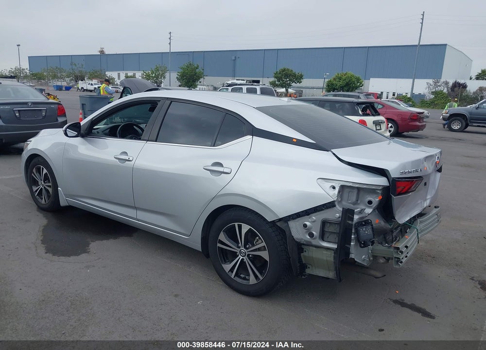 2021 NISSAN SENTRA SV XTRONIC CVT VIN: 3N1AB8CV7MY209321