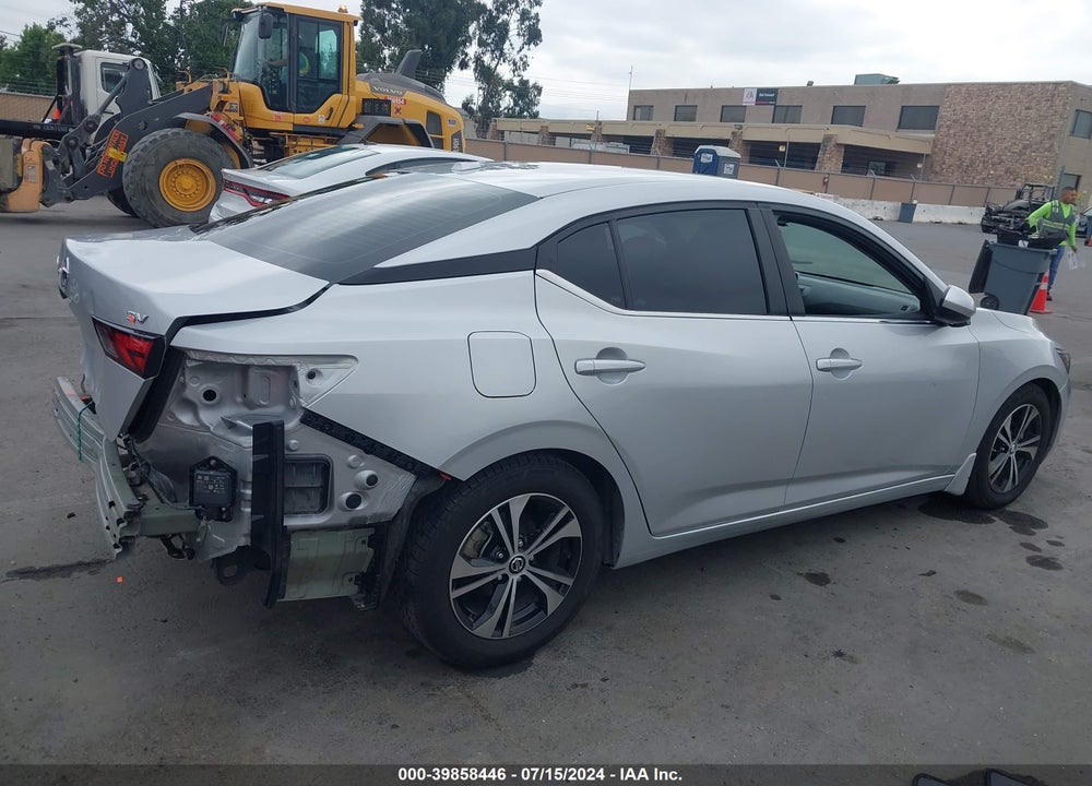 2021 NISSAN SENTRA SV XTRONIC CVT VIN: 3N1AB8CV7MY209321