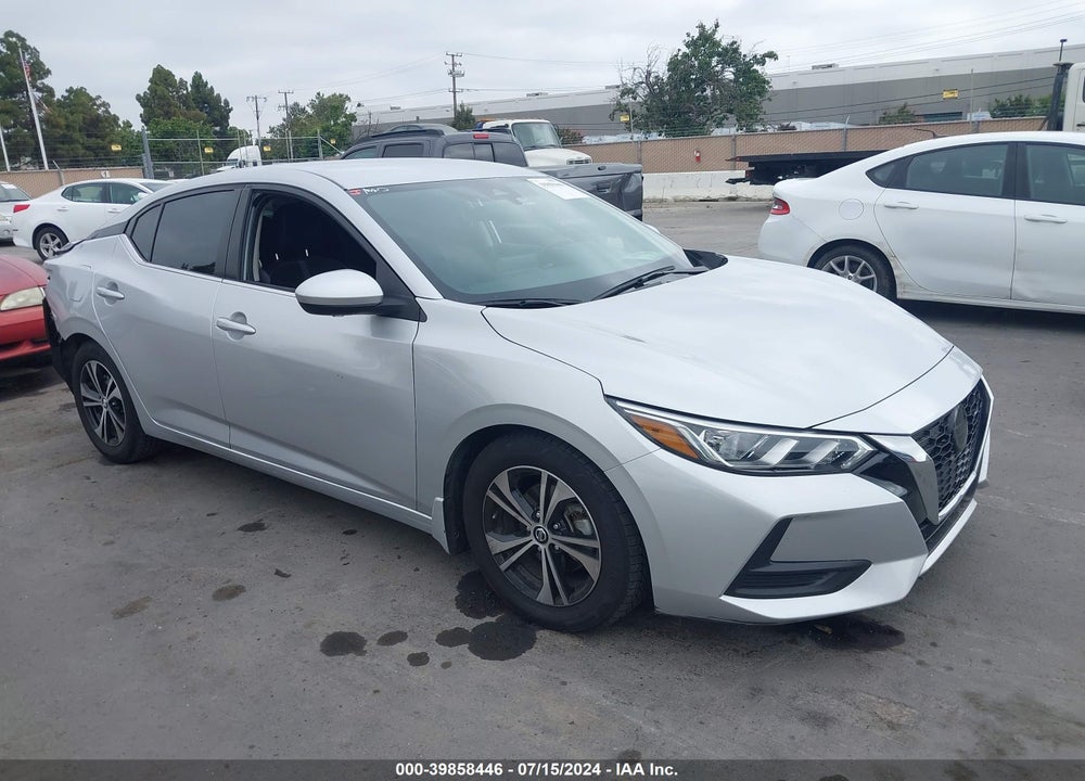 2021 NISSAN SENTRA SV XTRONIC CVT VIN: 3N1AB8CV7MY209321