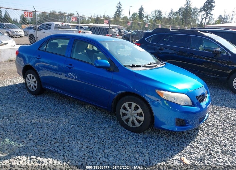 2009 TOYOTA COROLLA LE VIN: JTDBL40E59J038494