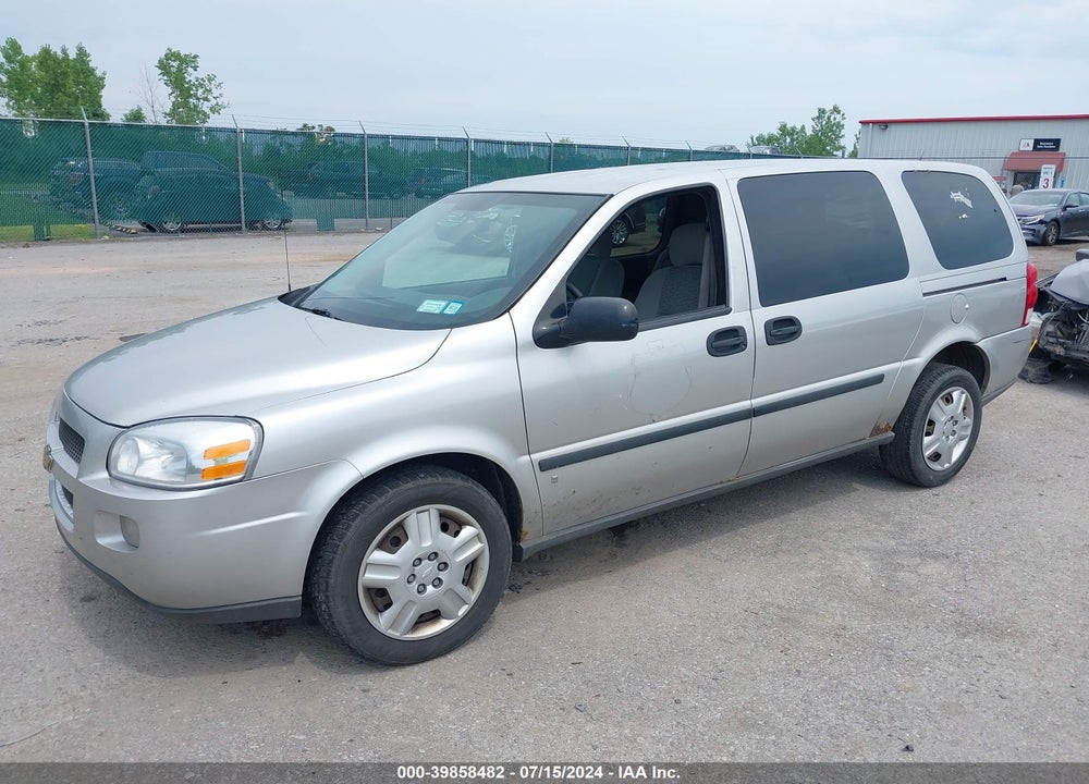 2008 CHEVROLET UPLANDER LS VIN: 1GNDV23128D144440