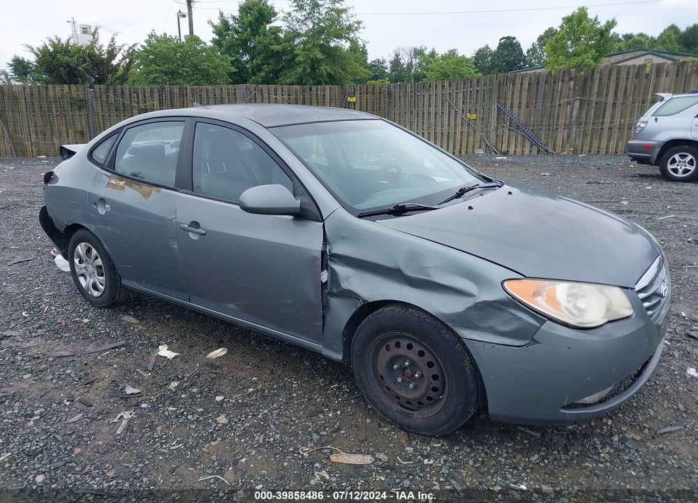 2010 HYUNDAI ELANTRA GLS VIN: KMHDU4AD5AU924275