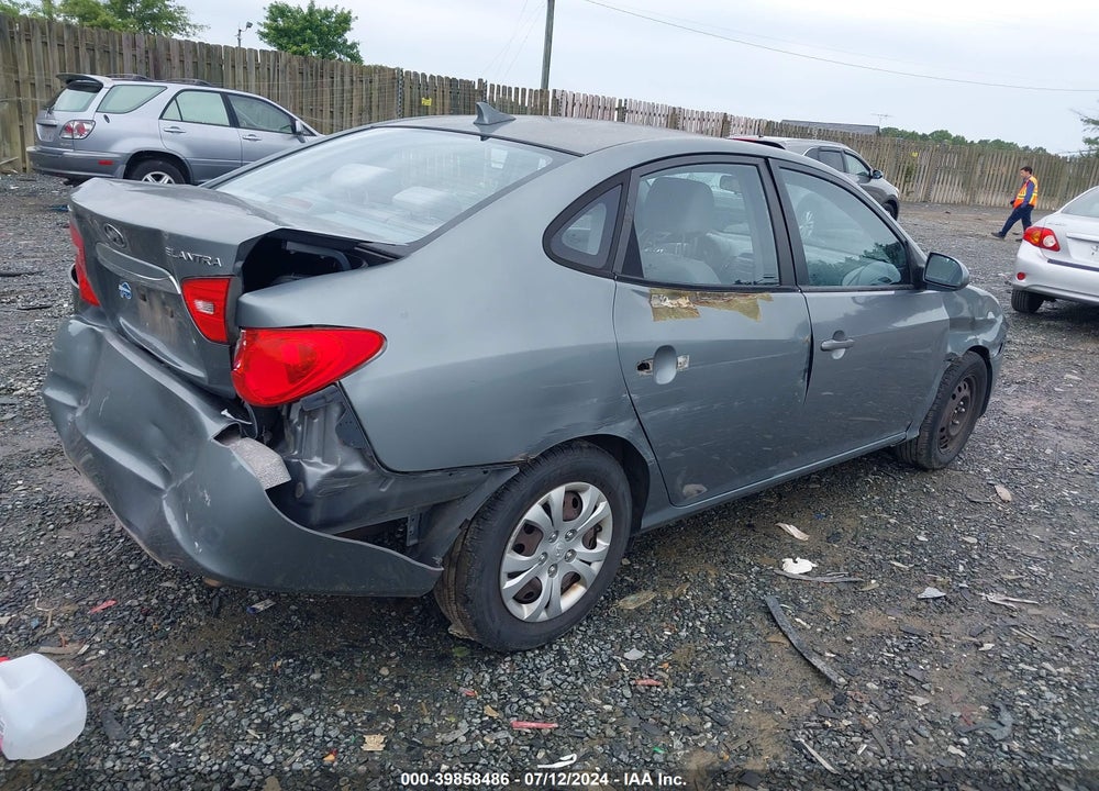 2010 HYUNDAI ELANTRA GLS VIN: KMHDU4AD5AU924275