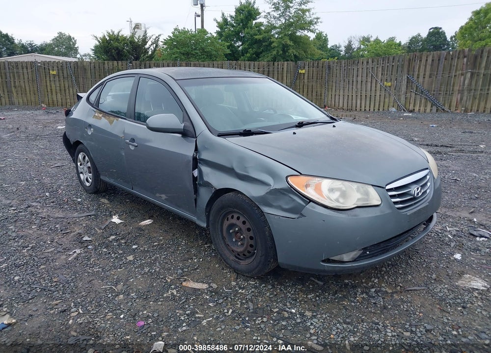 2010 HYUNDAI ELANTRA GLS VIN: KMHDU4AD5AU924275