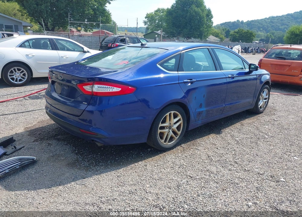 2013 FORD FUSION SE VIN: 3FA6P0H70DR199568