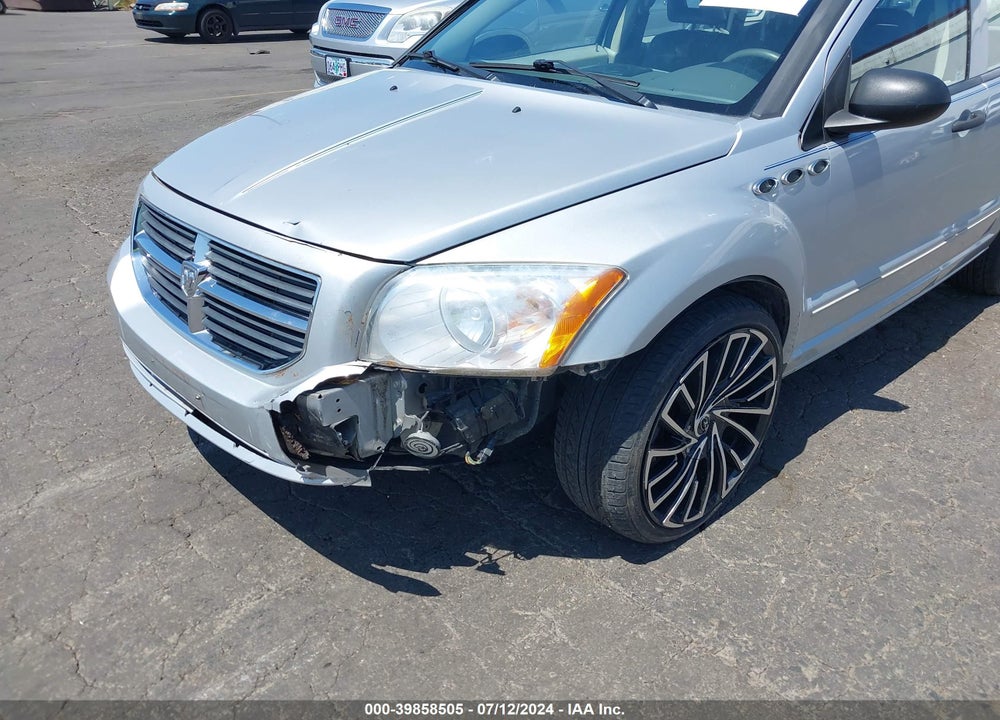 2007 DODGE CALIBER SXT VIN: 1B3HB48B87D508358
