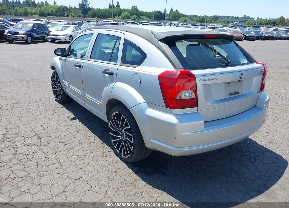 2007 DODGE CALIBER SXT VIN: 1B3HB48B87D508358