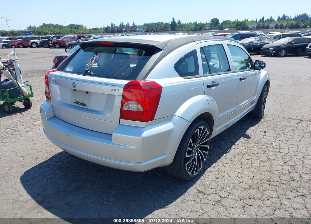 2007 DODGE CALIBER SXT VIN: 1B3HB48B87D508358