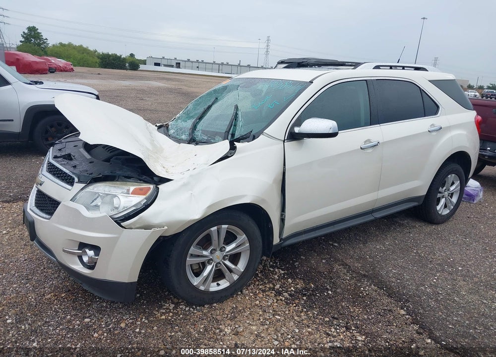 2013 CHEVROLET EQUINOX LTZ VIN: 1GNALFEK8DZ118363